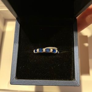 Italo jewelry ring size 4 - blue